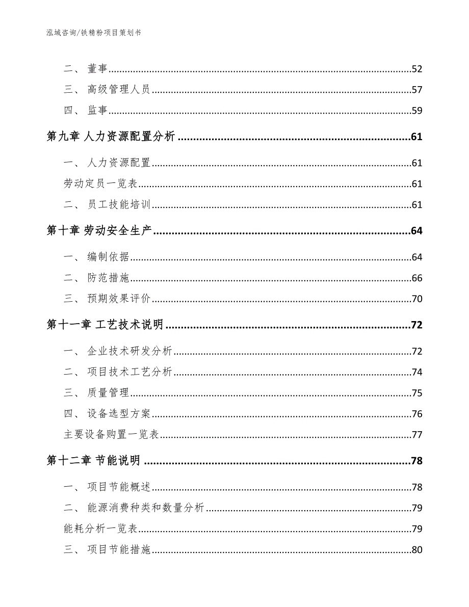 铁精粉项目策划书_第3页