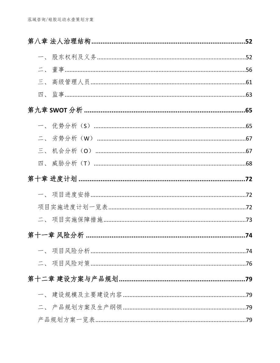 硅胶运动水壶策划方案【模板】_第5页