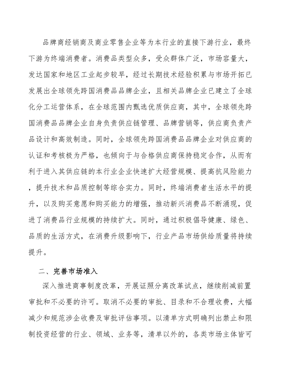 消费品产业可行性研究_第2页