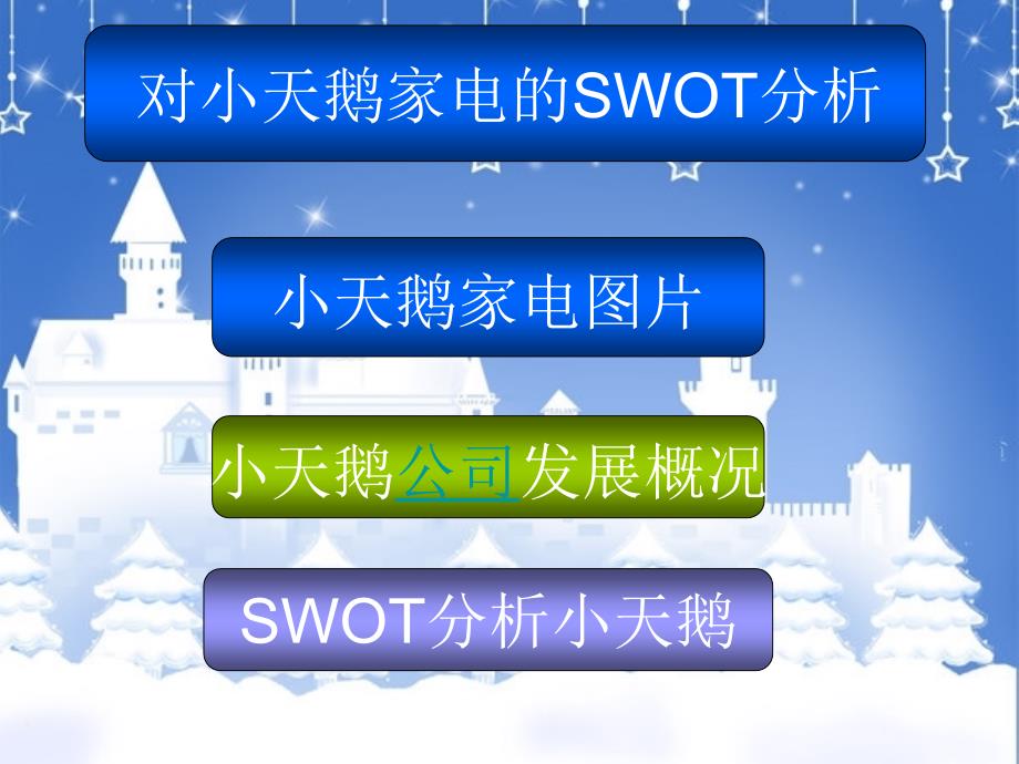 小天鹅SWOT分析——第一组课件_第4页