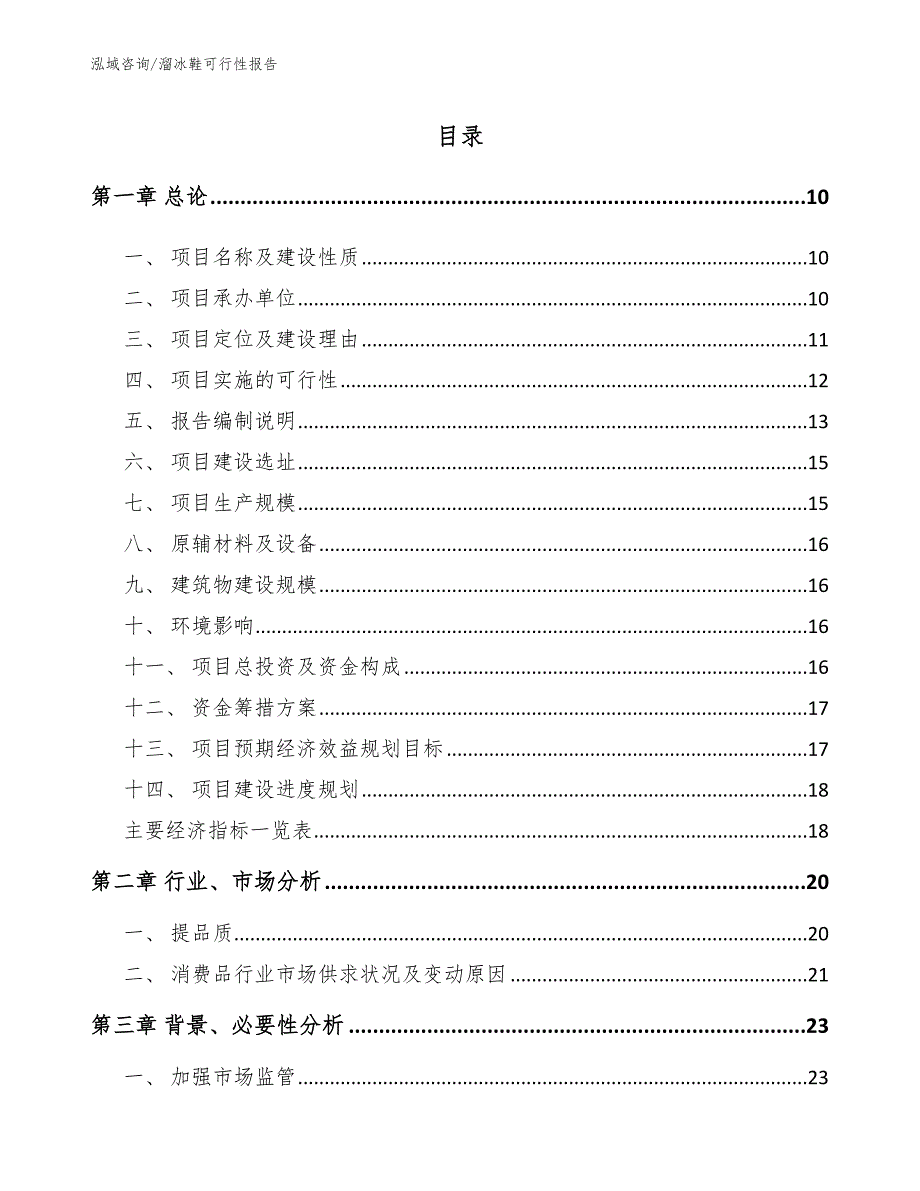 溜冰鞋可行性报告【模板范本】_第4页