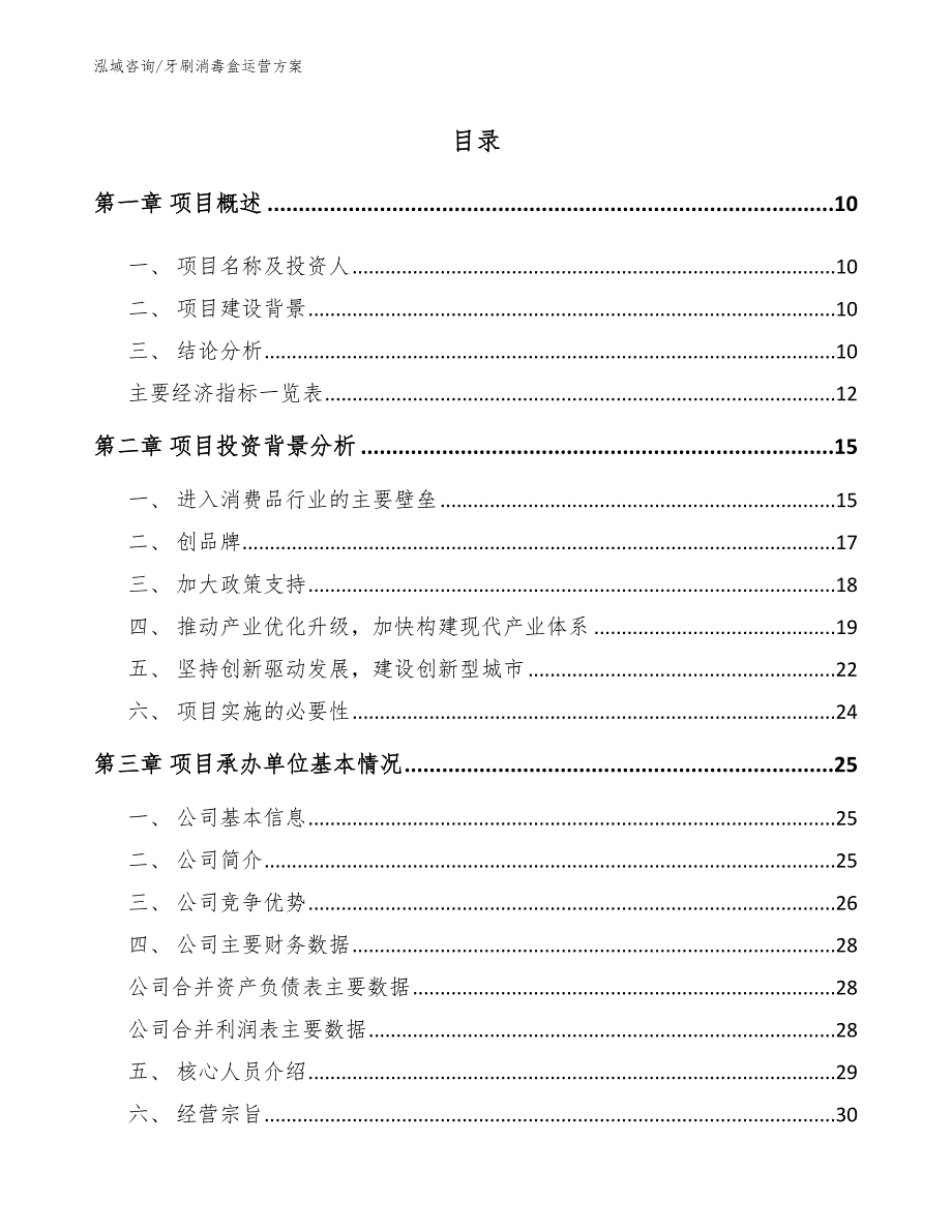 牙刷消毒盒运营方案（模板）_第2页