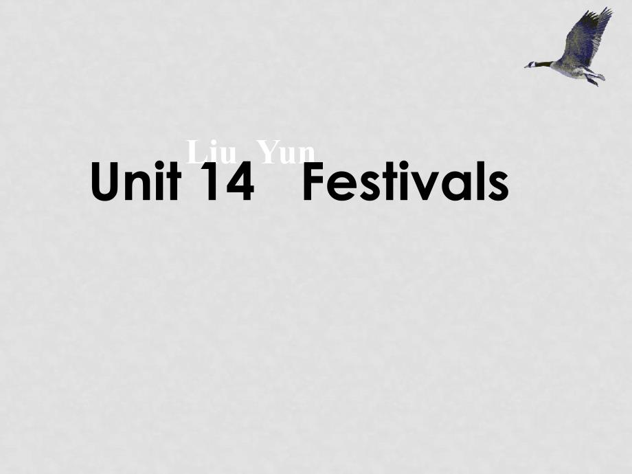 七年级英语上Unit 14 Festivals课件_第1页