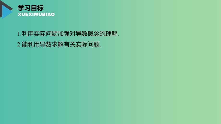 2020版高中数学 第四章 导数应用 2.1 实际问题中导数的意义课件 北师大版选修1 -1.ppt_第2页