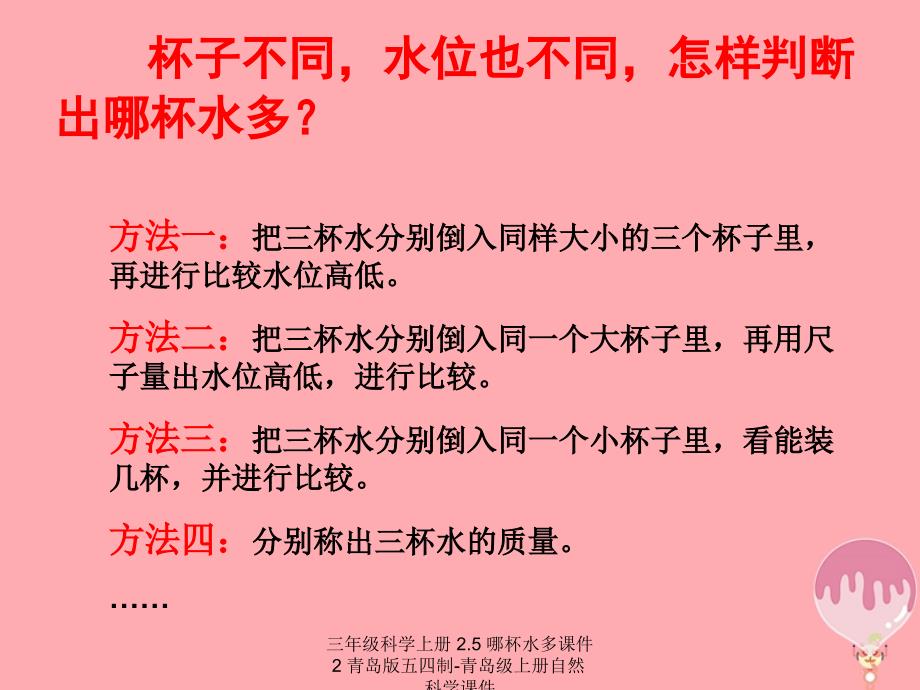 最新三年级科学上册2.5哪杯水多课件2_第3页