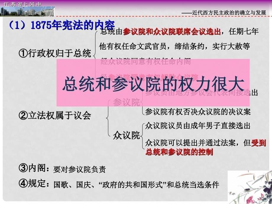 浙江省湖州市湖州中学高中历史 专题七 近代西方民主政治的确立与发展三 民主政治的扩展 课件 人民版必修1_第5页