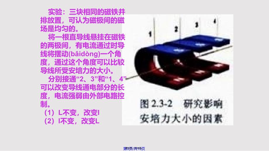 23磁场对通电导线的作用实用教案_第3页