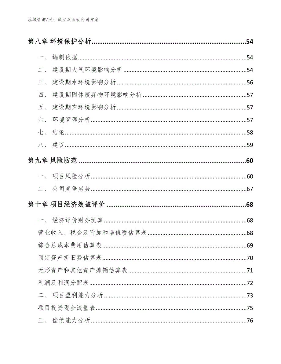 关于成立双面板公司方案_模板_第4页