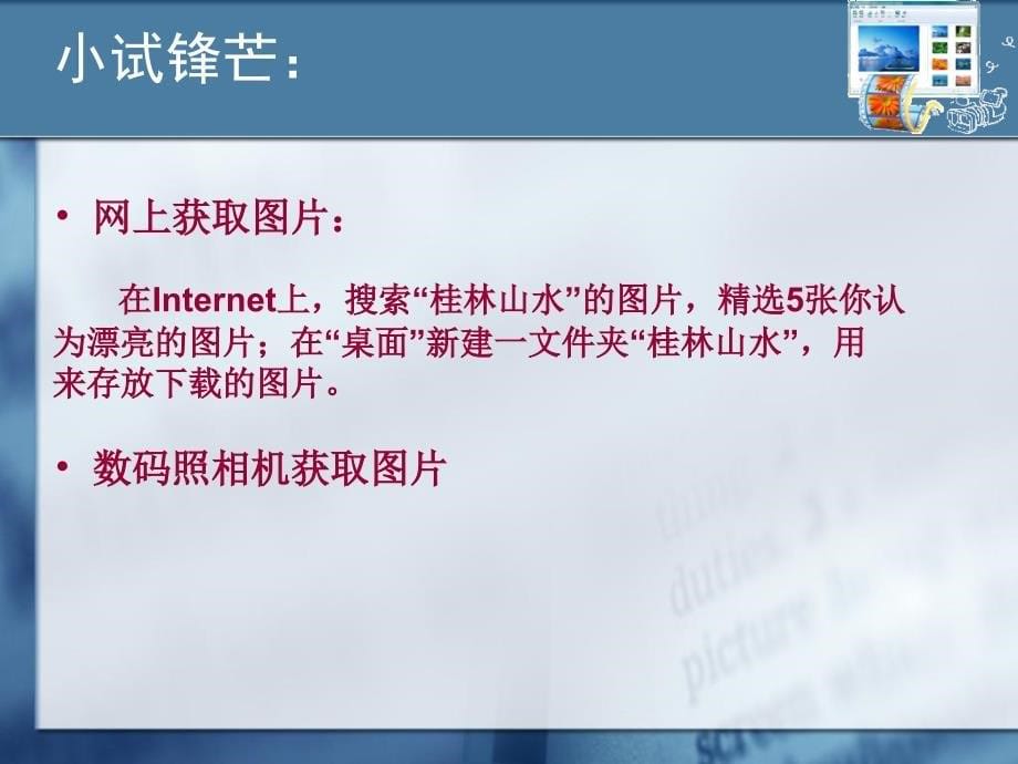 初中信息技术上册《图片的获取》_第5页