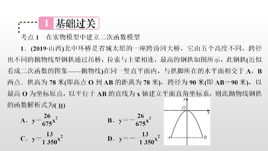 中考数学一轮复习课时讲解课件第15讲《二次函数的实际应用》(含答案)_第2页