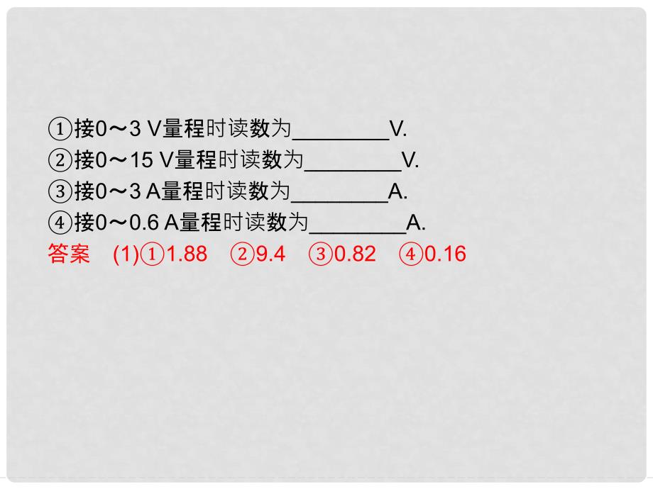 高考物理三轮冲刺通关 终极猜想 电学实验(一)课件_第2页