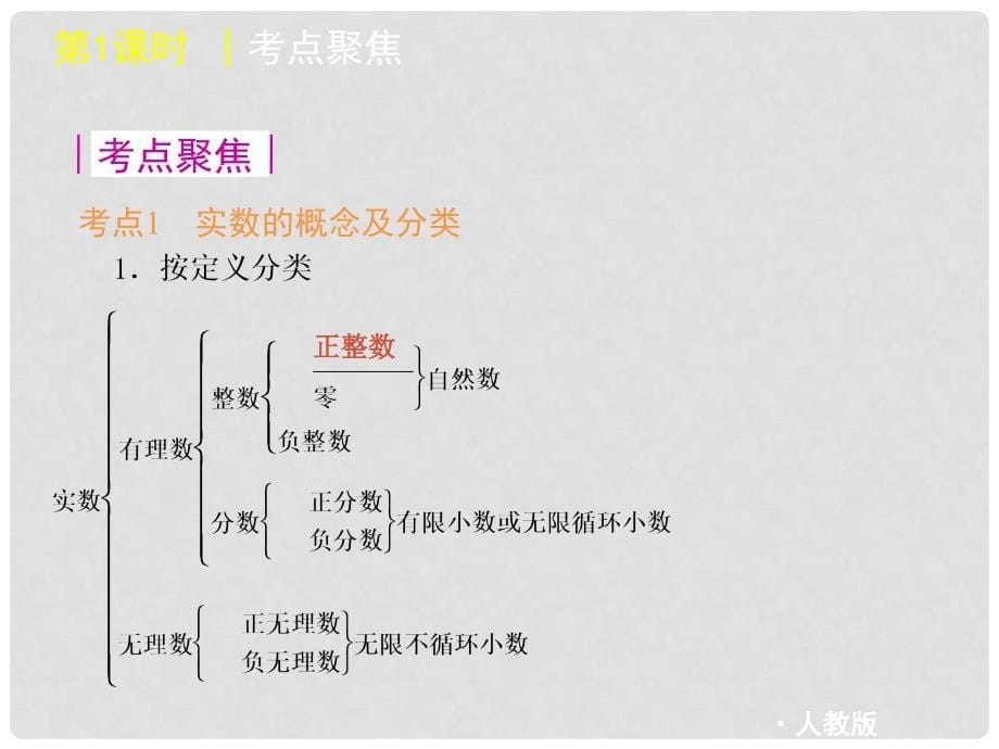 中考数学二轮复习 专题一数与式精品课件 人教新课标版_第5页