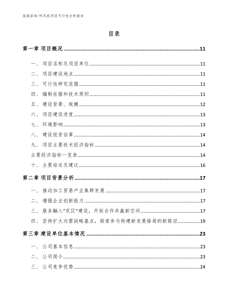 吹风机项目可行性分析报告_第2页