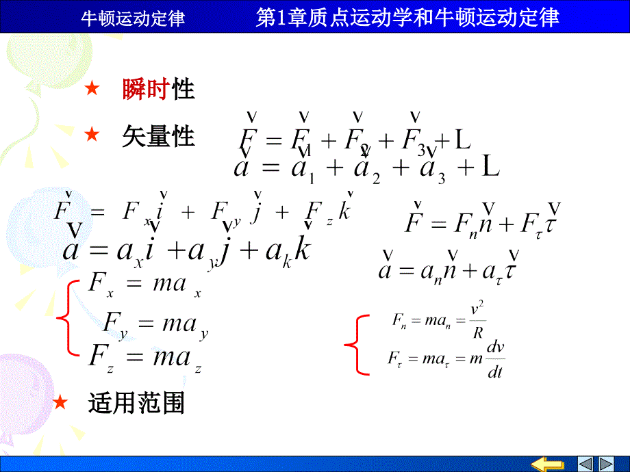 物理PPT课件1.4牛顿定律_第3页