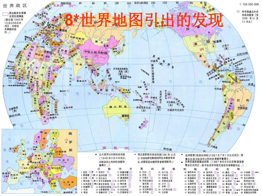 《世界地图引出的发现》(课件)_第1页