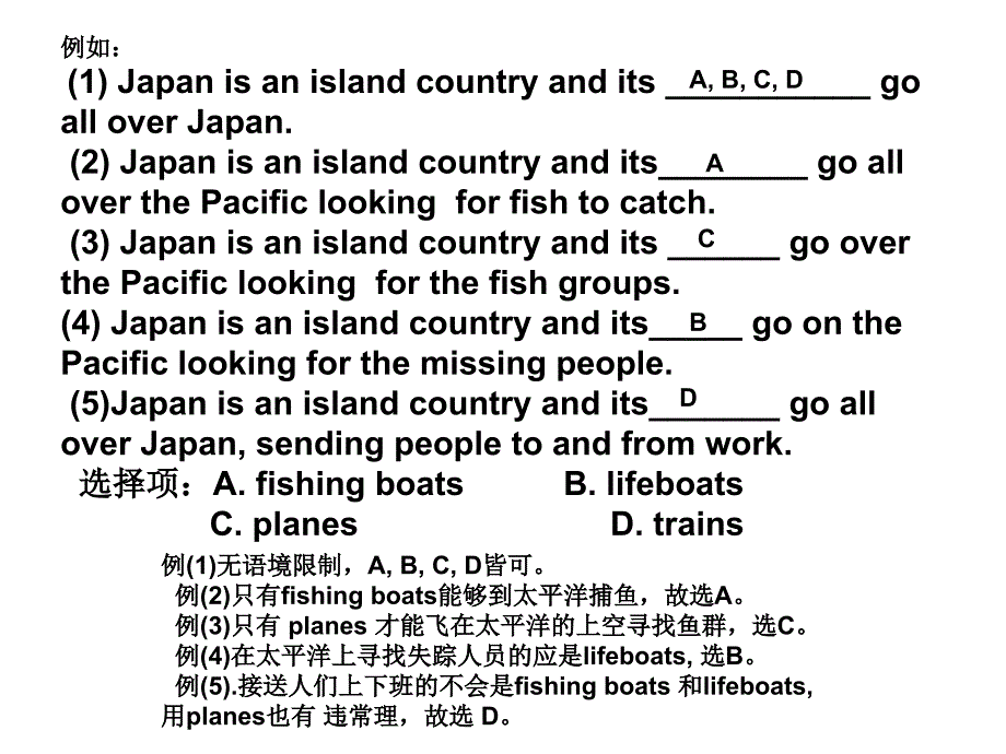 高考英语完形填空解题技巧讲解课件_第3页