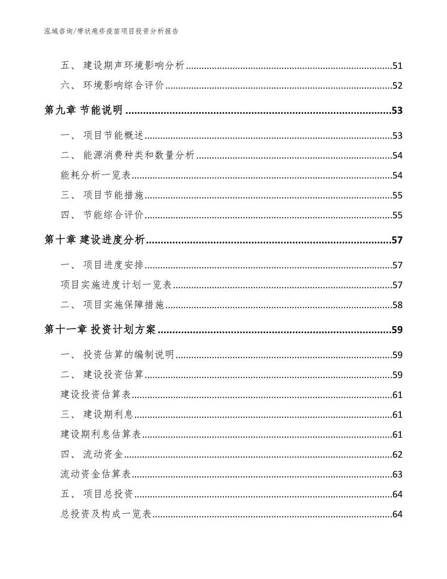 带状疱疹疫苗项目投资分析报告_范文_第5页