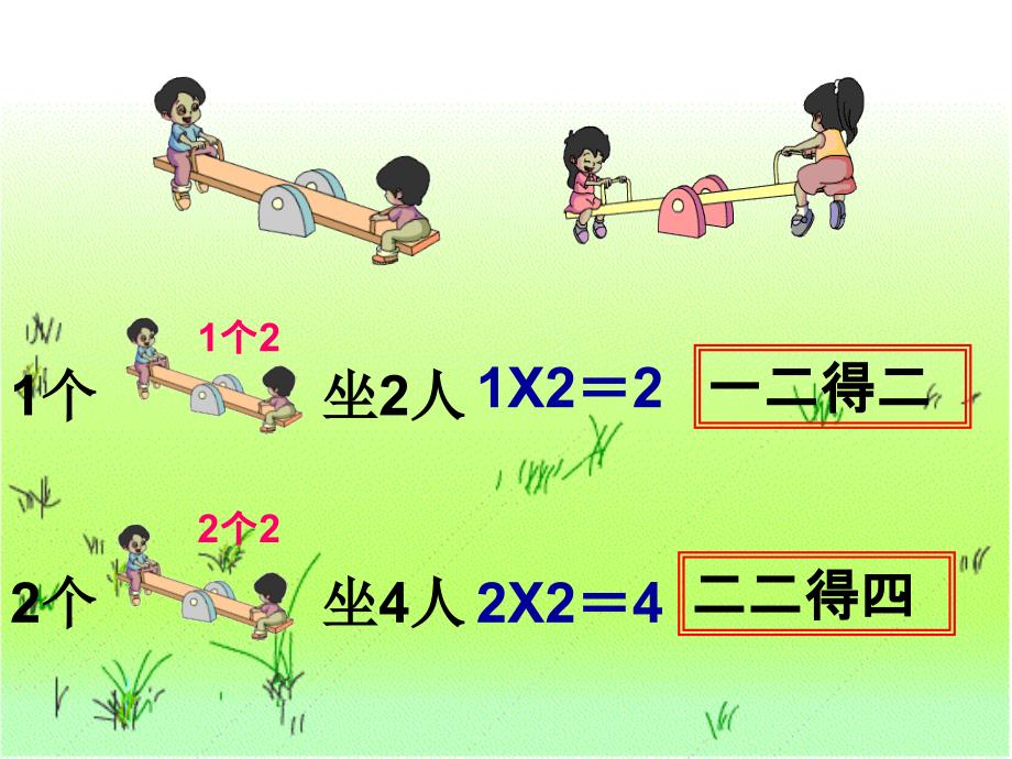 二年级上数学1234的乘法口诀1ppt课件_第3页