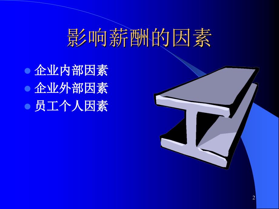 薪酬设计-影响薪酬的因素PowerPoint 演示文稿_第2页