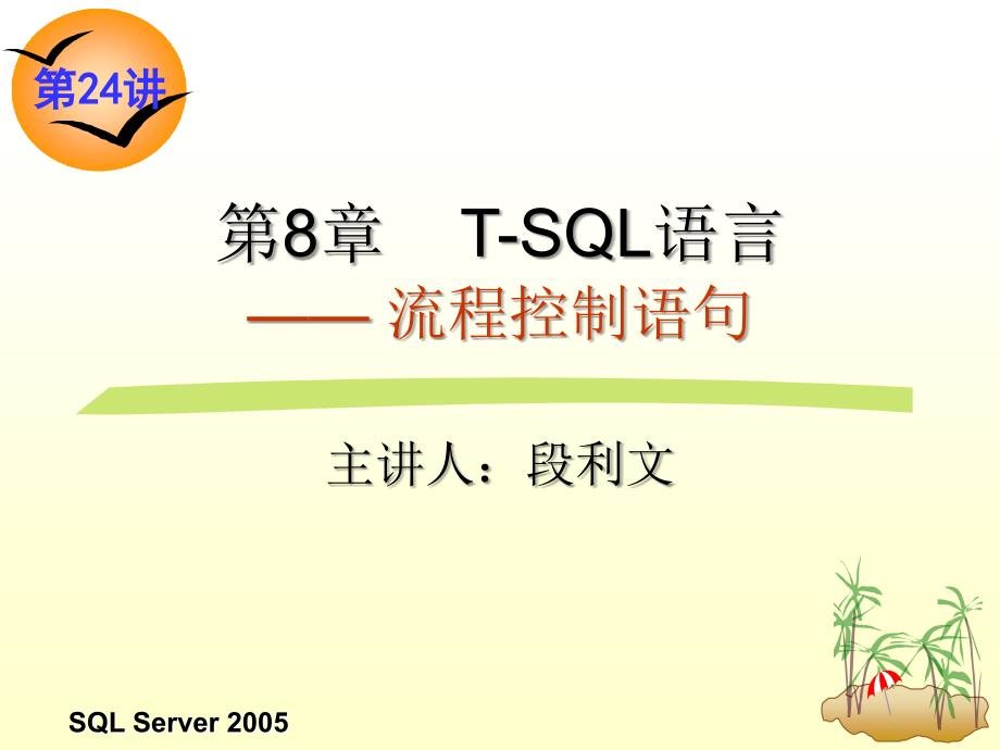 T-SQL流程控制语句.ppt_第1页