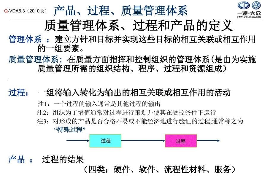 VDA6.3-2010-过程审核培训-一汽大众_第5页