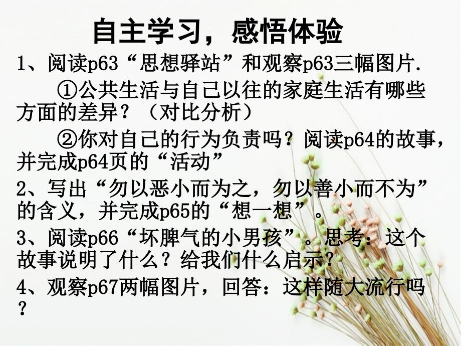 七年级政治下册7.2理解公共生活课件北师大版课件_第3页