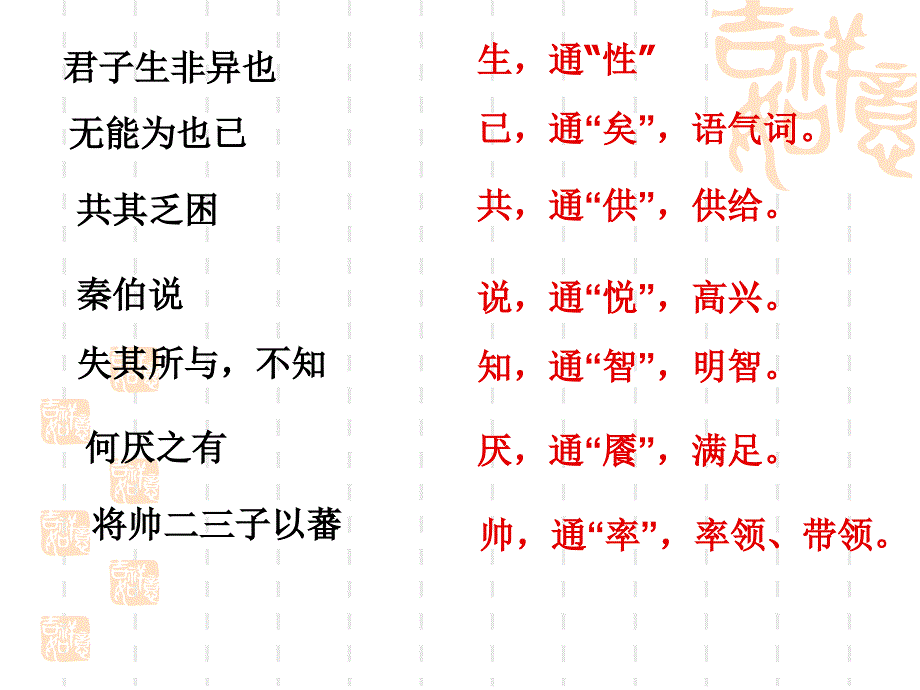 新课改高一上册古文知识点归纳.ppt_第3页