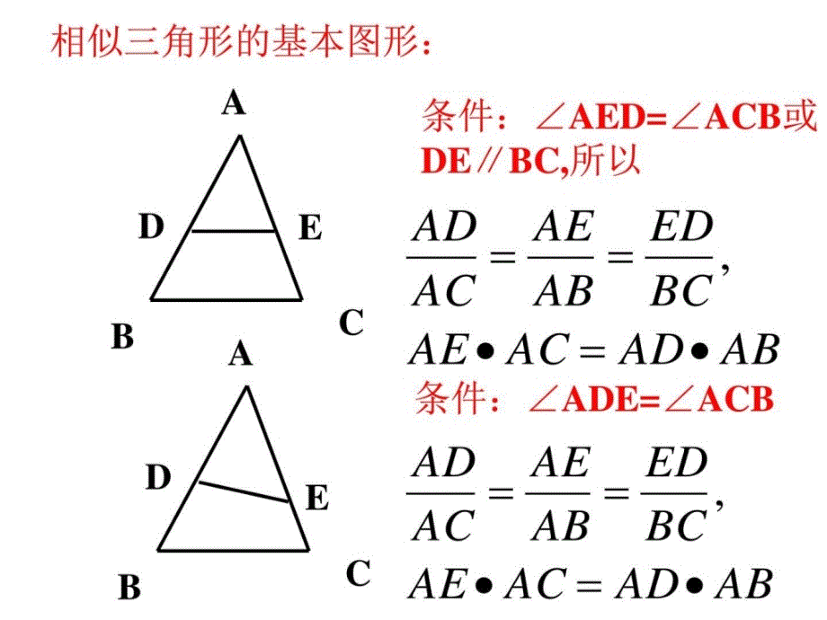 第十八章相似图形的复习2下学期华师大版.ppt_第3页