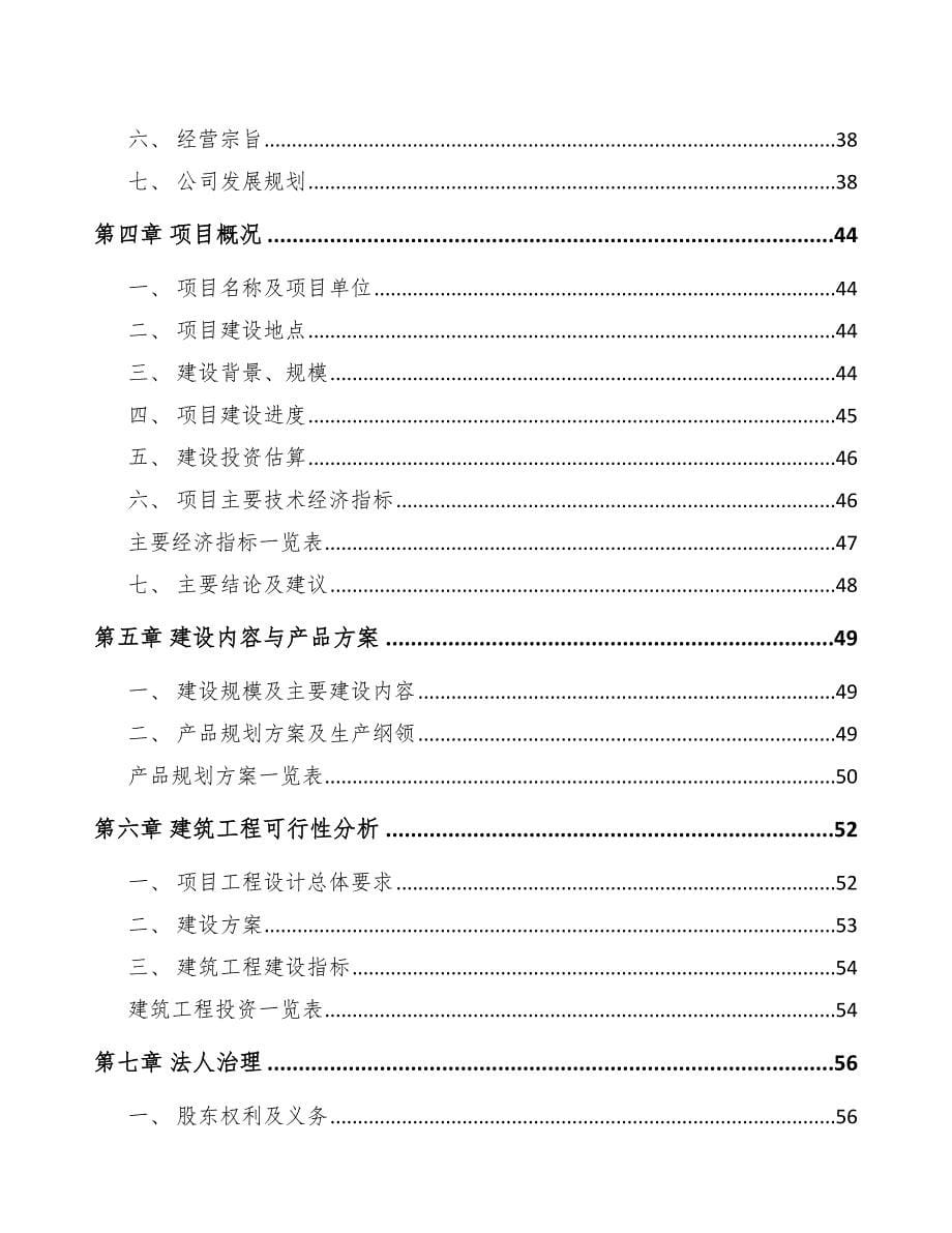 高效率精密模具生产线项目建议书【模板范文】_第5页