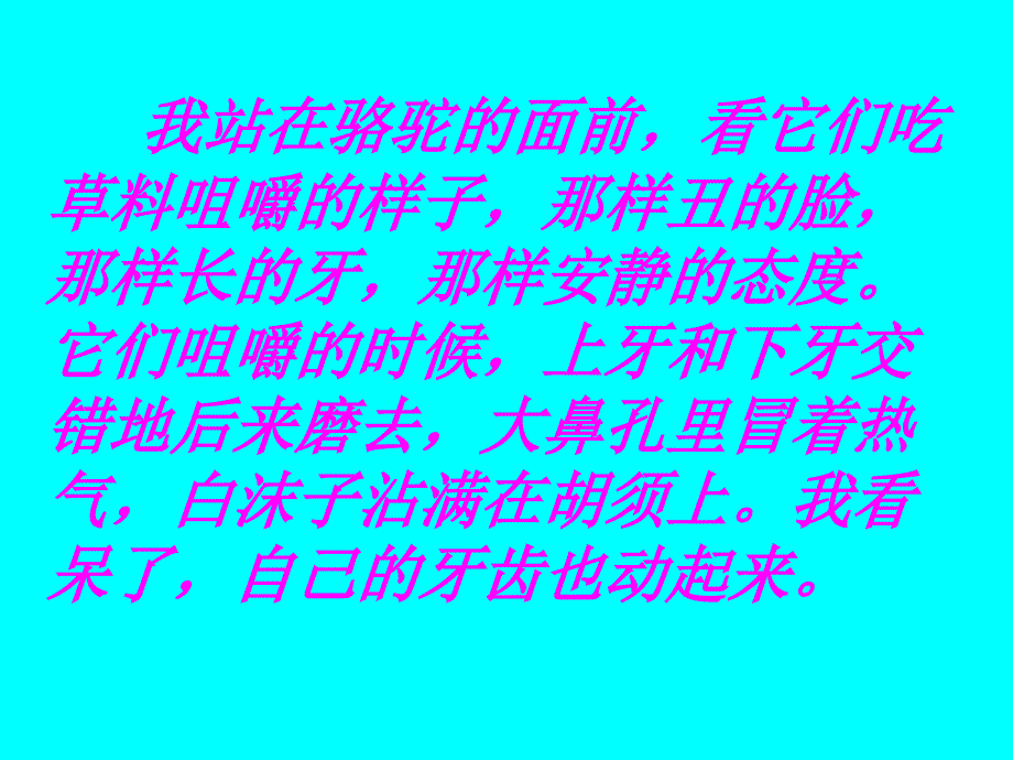 冬阳&#183;童年&#183;骆驼队_第4页