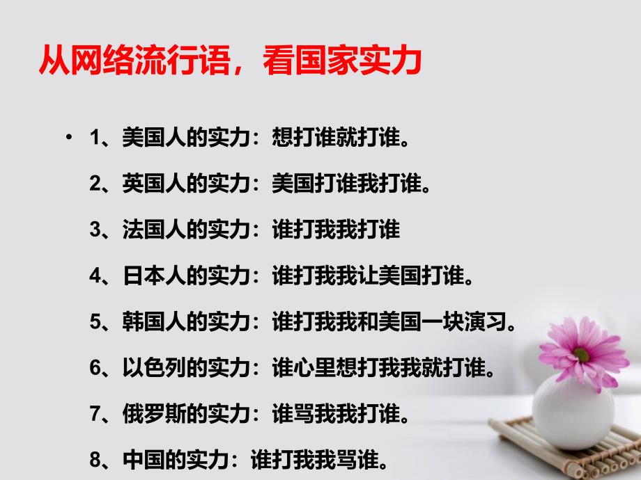 高中政治专题9.2世界多极化：不可逆转课件提升版新人教版必修_第2页