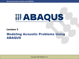 ABAQUS声学问题-利用ABAQUS声学建模问题