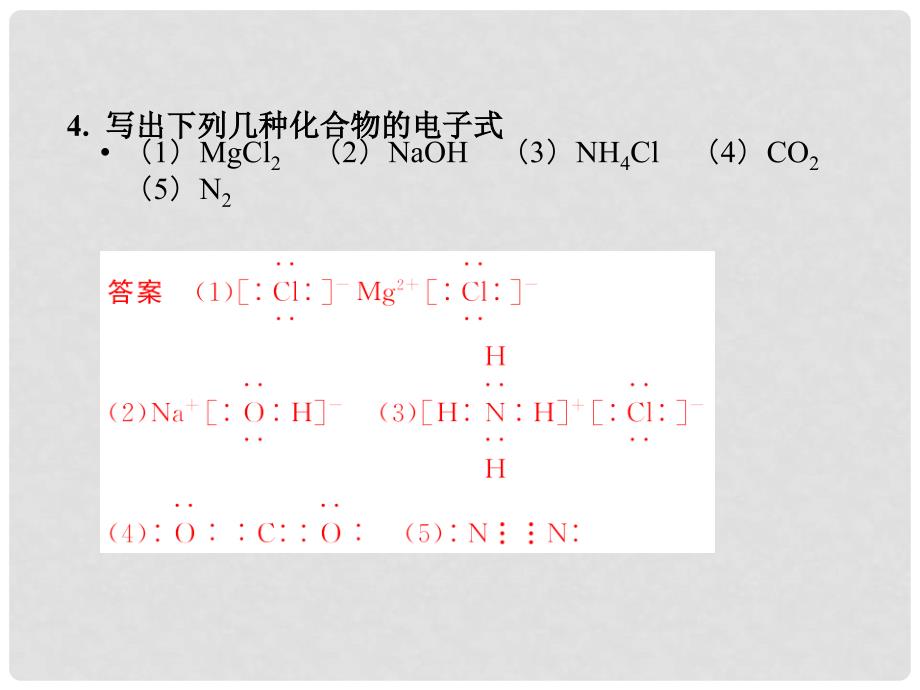 高中化学 3.2 离子键离子晶体同步课件 苏教版选修3_第4页