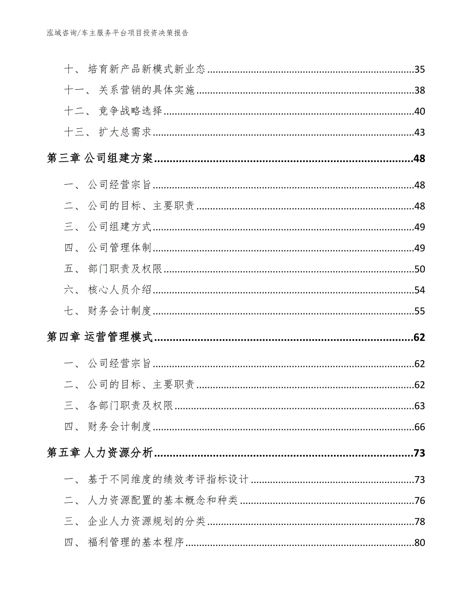 车主服务平台项目投资决策报告_第2页