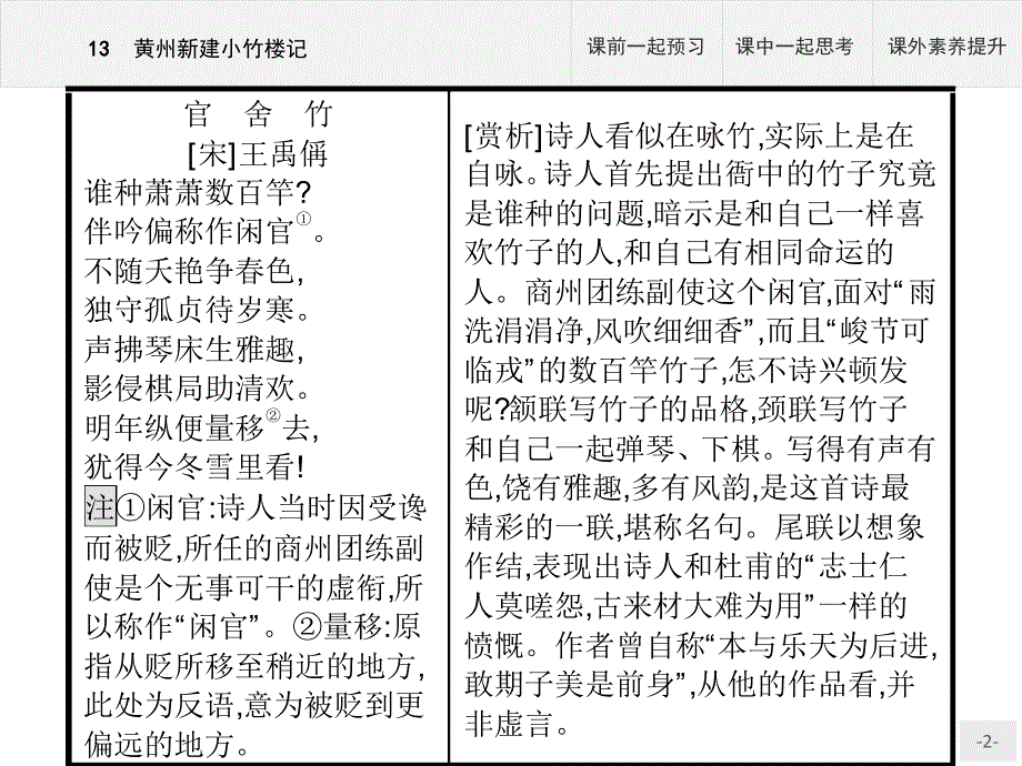 13黄州新建小竹楼记_第2页