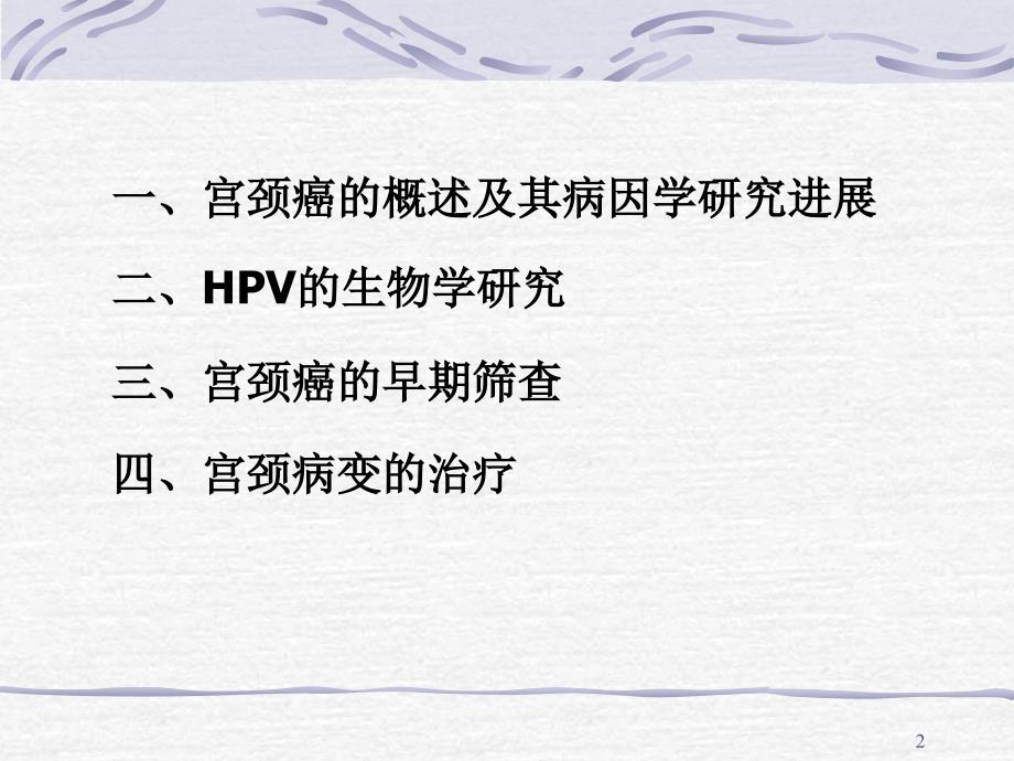 HPV与宫颈癌和HPV的基因芯片检测ppt课件_第2页