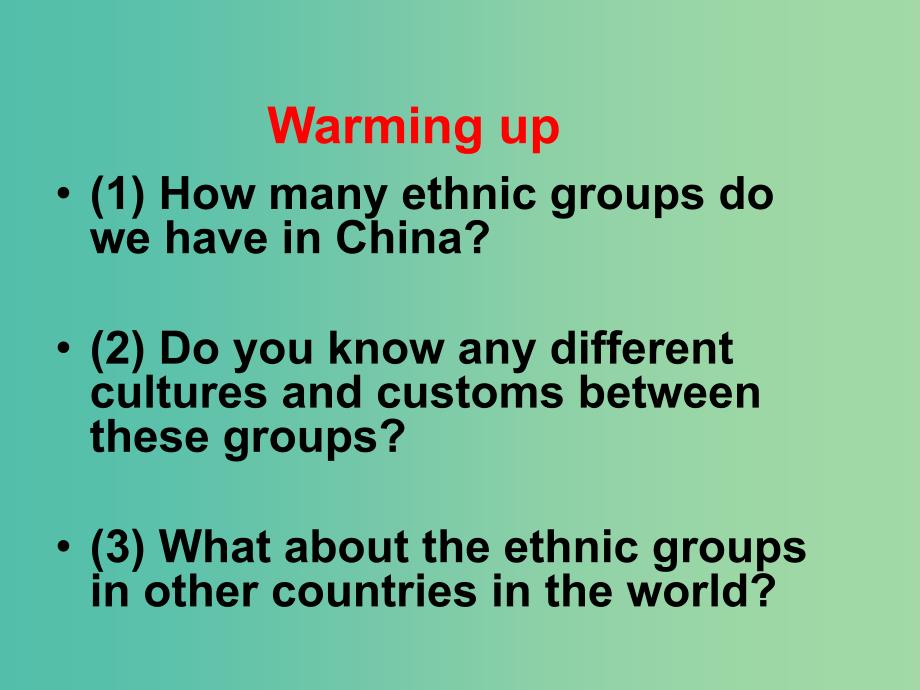 高中英语 Unit3 Understanding each other Project课件 牛津译林版选修6.ppt_第4页