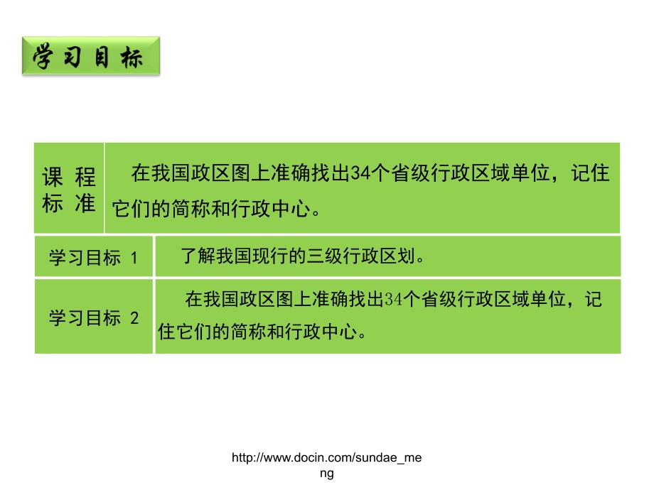 【中学课件】湘教版八年级地理上册 中国的行政区划课件PPT_第2页