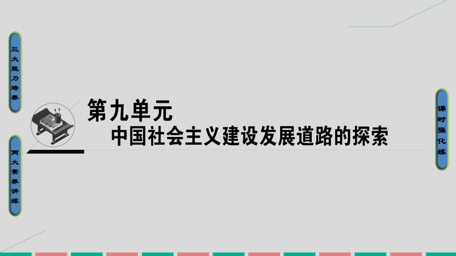 高考历史 第九单元 中国社会主义建设发展道路探索 第20讲 中国社会主义经济建设的曲折发展 岳麓版_第1页