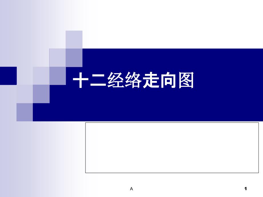 十二经络走向图.ppt_第1页