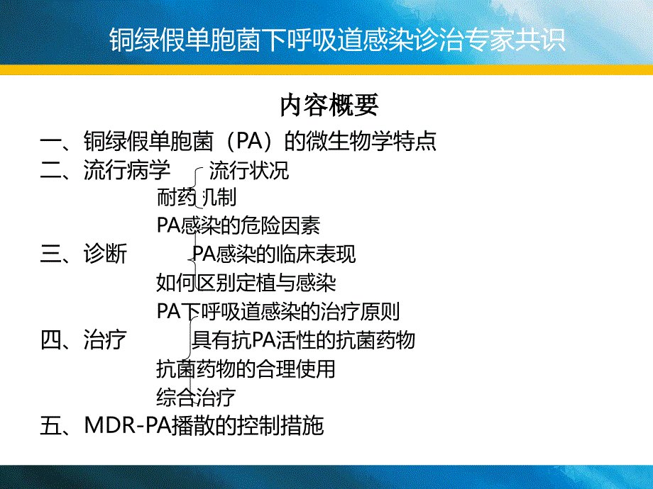 铜绿假单胞菌诊治专家共识_第2页