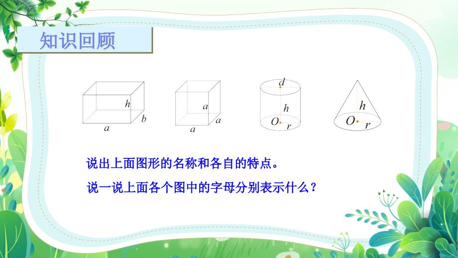 苏教版六年级数学下册第七单元专题图形与几何第5课时《立体图形的认识》公开课课件_第2页