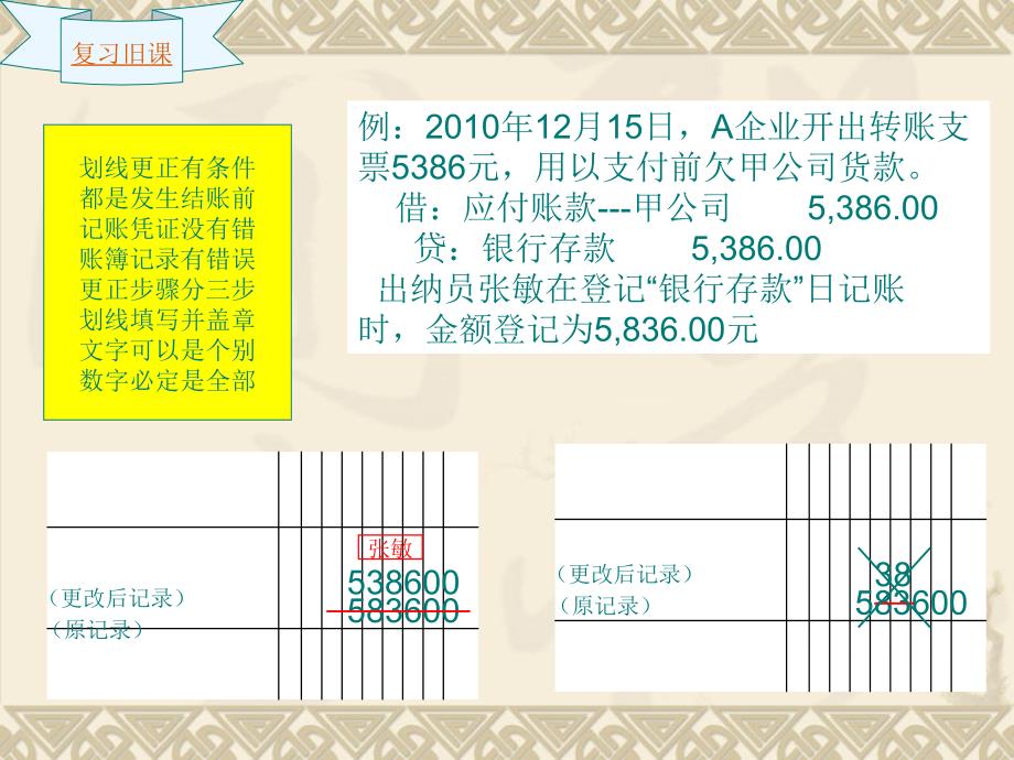 会计专业课件------红字冲销法_第4页