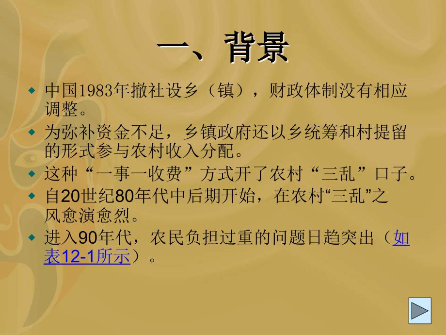 《中国农村税费改革》PPT课件_第2页