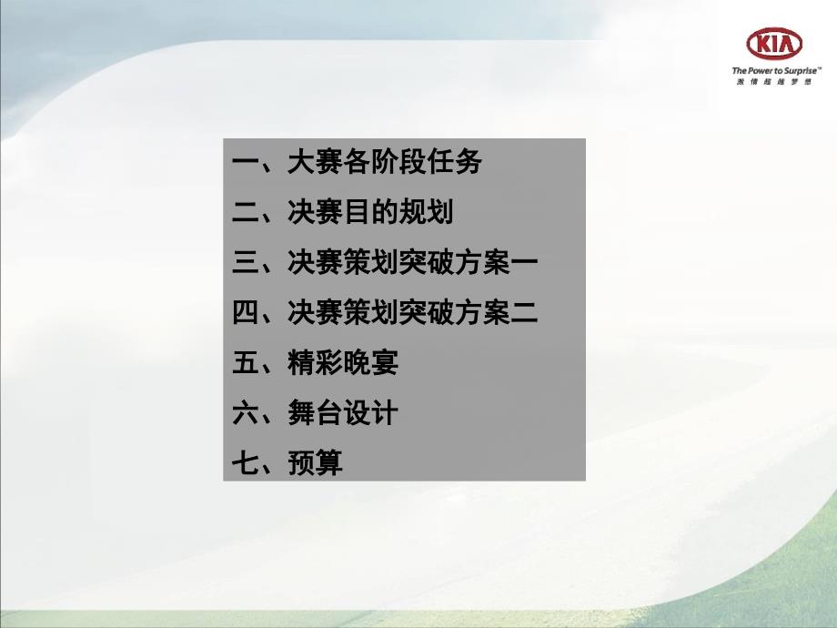 东风悦达起亚汽车售后服务技能大赛决赛策划方案_第4页