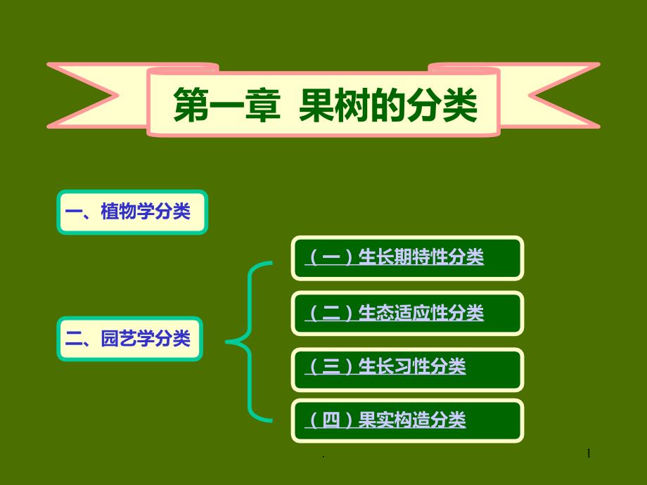 果树分类介绍PPT课件_第1页