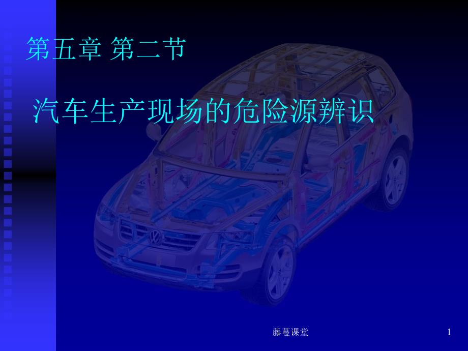 第二节汽车生产现场的危险源辨识专业课堂_第1页