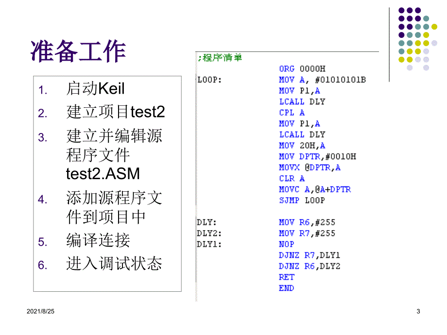 Keil汇编程序调试PPT_第3页