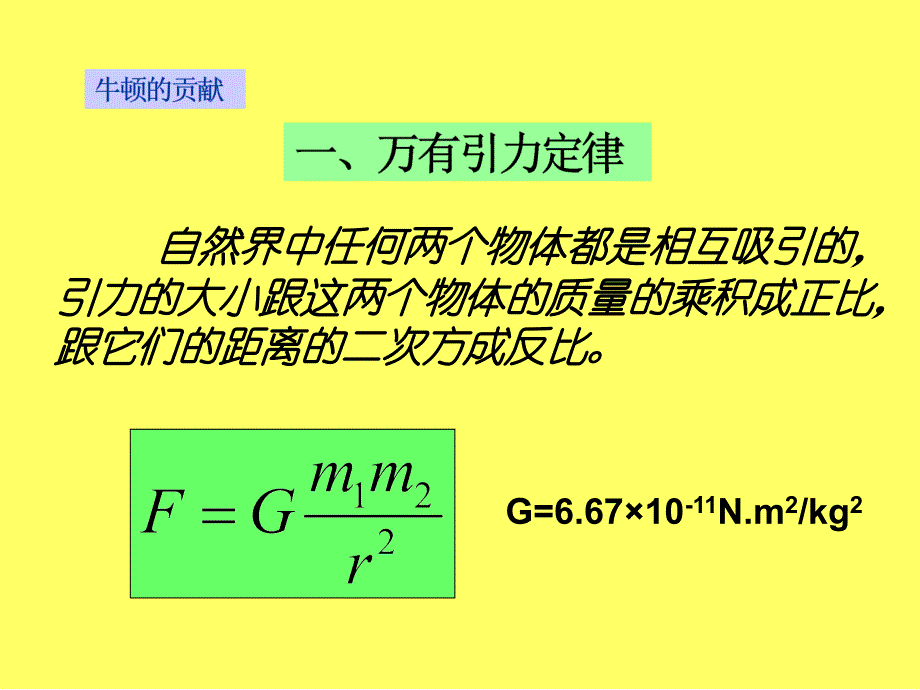 第二节万有引力定律的发现_第4页