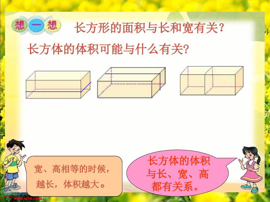 五年级数学下册 长方体和正方体的体积2课件 北师大版_第3页